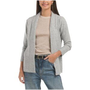 VERVE AMI Fleck Cozy Open Front Cardigan With Pockets